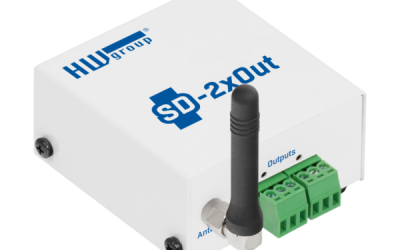 HW group SD-2xOut: Digitale Ausgänge (DO) mit Ethernet und WiFi