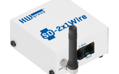 HW group SD-2x1Wire: Temperatur- und Luftfeuchtigkeitsüberwachung mit Ethernet und WiFi