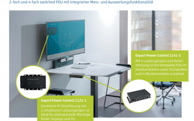 Gude Expert Power Control 1121-1 und 1141-1: Kompakte IP-Stromlösunge