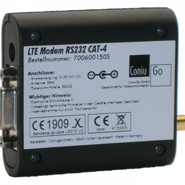 ConiuGo LTE Modem RS232 CAT 4 Bundle