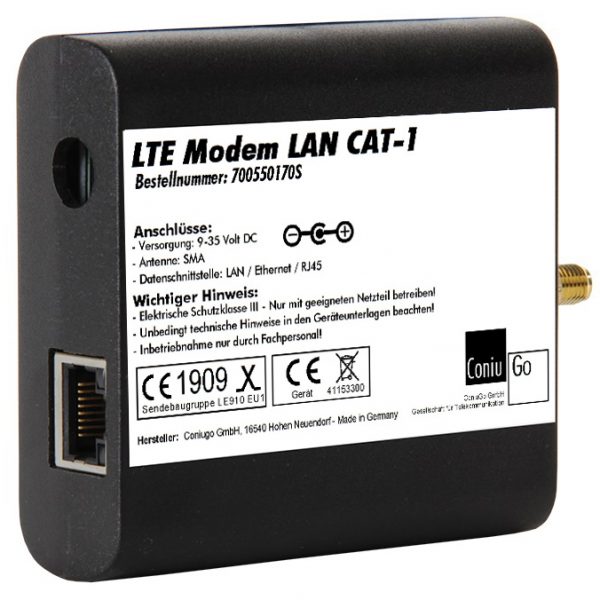 ConiuGo LTE Modem LAN CAT 1 Bundle