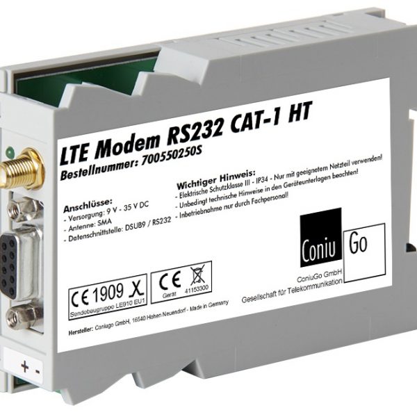 ConiuGo LTE Modem RS232 Hutschiene CAT 1 Bundle
