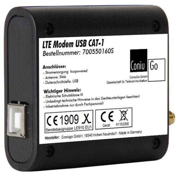 ConiuGo LTE Modem USB CAT 1 Bundle