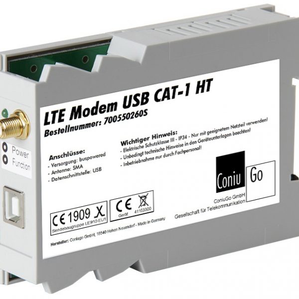 ConiuGo LTE Modem USB Hutschiene CAT 1 Bundle