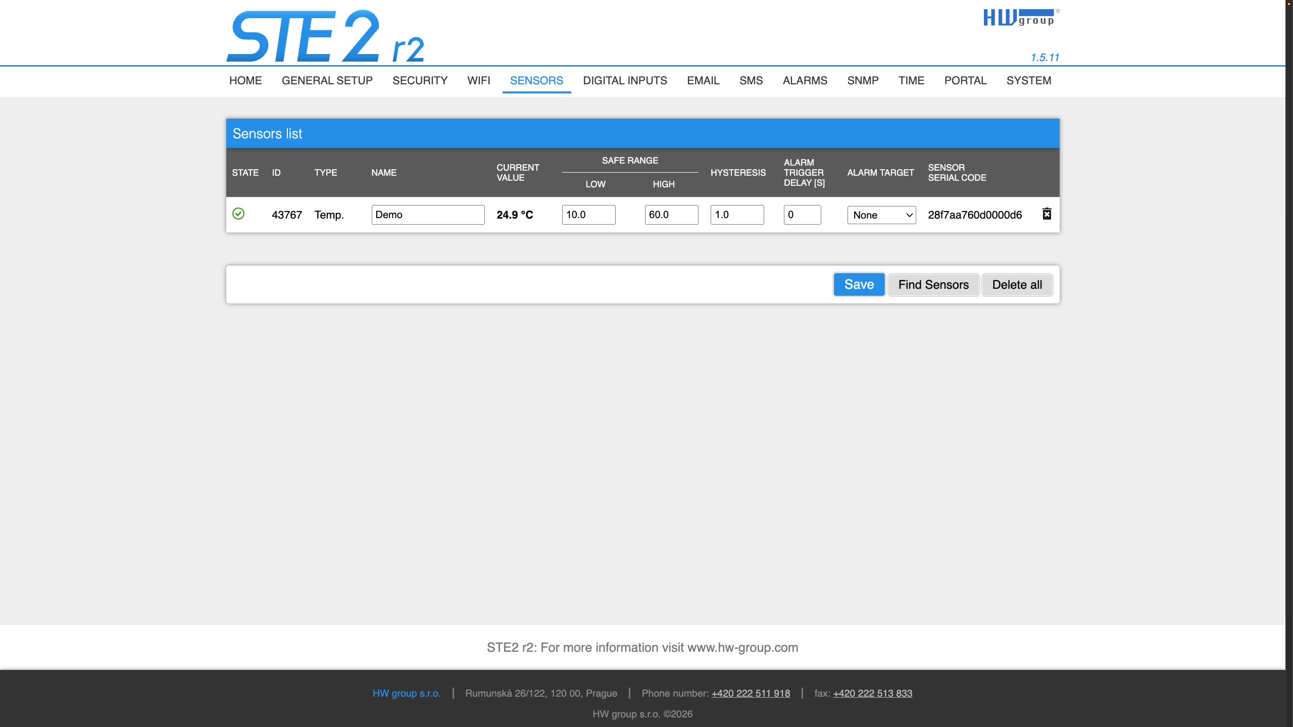 HW Group STE2 RS Screenshot Web