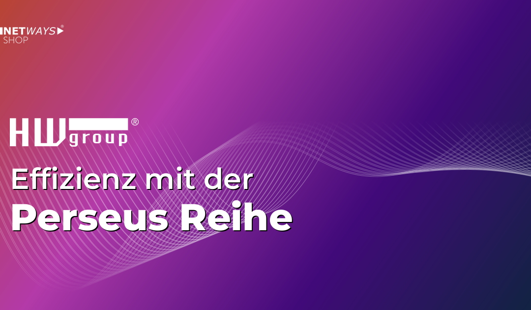 Effizienz mit der Perseus-Reihe von HW group